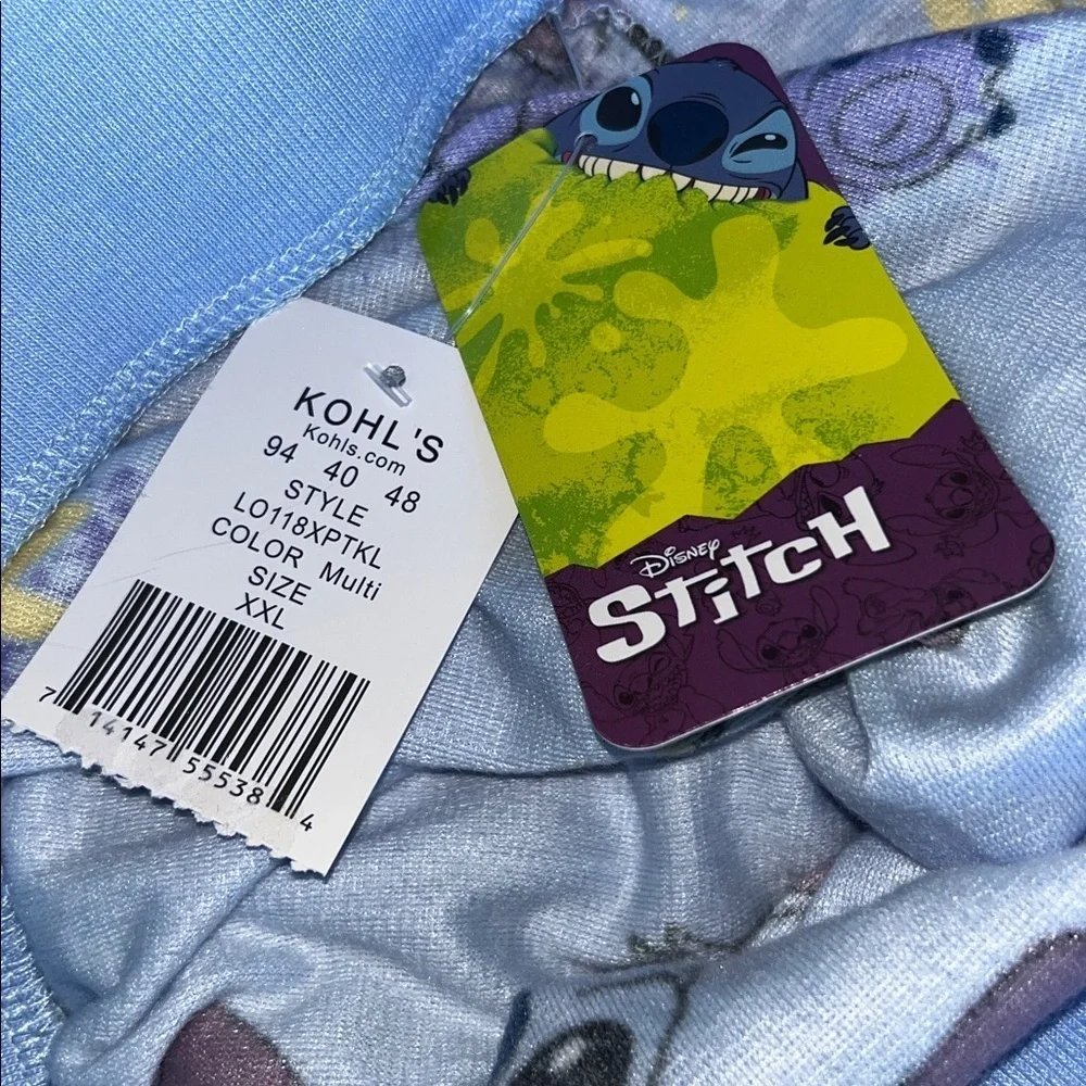 🆕Disney’s Lilo & Stitch Pajama Pants Lounge Pants Size XXL - Picture 10 of 10